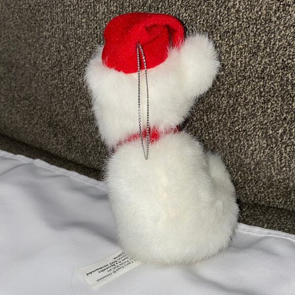 Fancy Feast Kitty Cat Promotional Ornament 2005 Plush Soft Fluffy Present Hang - Picture 5 of 10